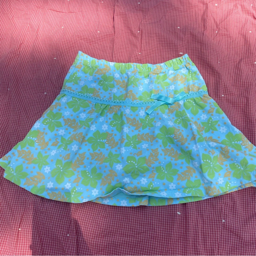 Y2K Floral Skirt
